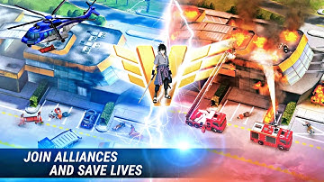 EMHQ EMERGENCY HQ: Rescue Strategy 3D GamePlay ( Part 1 ) - Android GamePlay