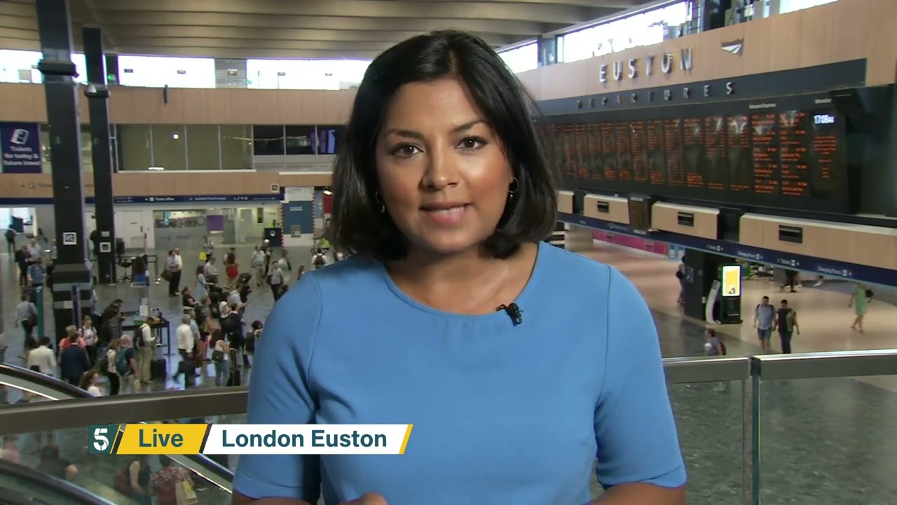 Rail strikes to continue as talks fail between the RMT union and Network rail | 5 News