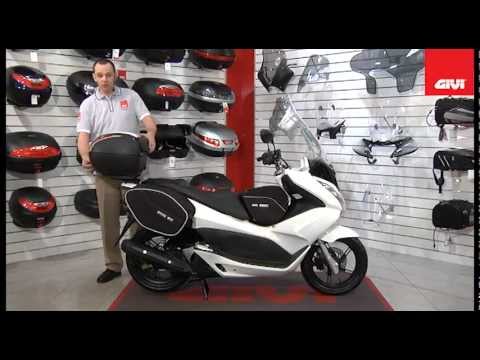 GIVI Scooter Accessories featuring the 2012 Honda PCX 125 