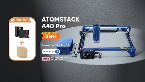 Atomstack A40 Pro Testing