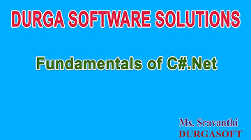 Fundamentals of C# Net