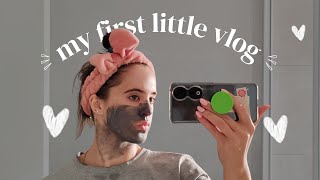 WELCOME TO MY FIRST VLOG (cleaning, furniture makeover, GRWM, high tea) | Julia Lou