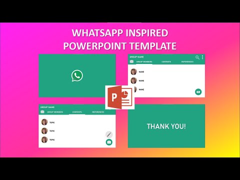 how to make presentation on whatsapp