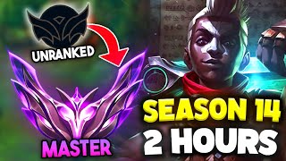 How to ACTUALLY Climb to Masters in 2 Hours with Ekko Jungle Season 14