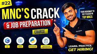 Information MNC Crack & Job Preparation Course Day 22 | Interview Questions | C, DSA, Python & Interview Prep Guide