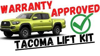 REVIEW the TRD Lift Kit on the 2023 Toyota Tacoma TRD Off Road Premium