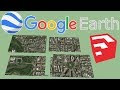 Import and Merge multiples Google Earth Aerial images in SketchUp