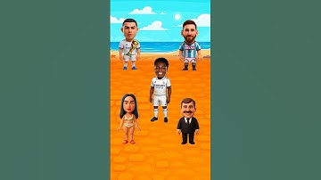 Epic Battle! Who Owns This Item?! Ronaldo vs Messi vs MrBeast vs Georgina ⚽💥