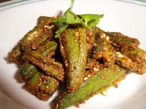 Bhindi Masala/Bharwan Bhindi Recipe - Healthy and easy to make!