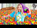 I Filled My ENTIRE House with Ball Pit Balls! *regret*