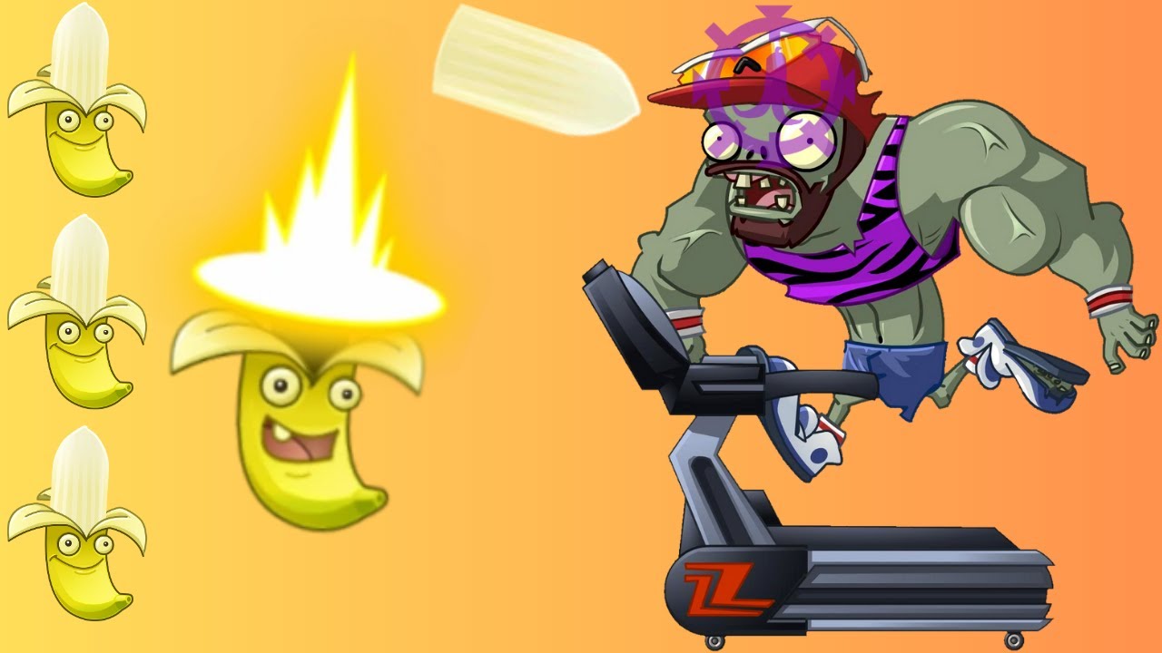 Arena Plant Upgrades Boost Your Battle Power || Pvz2 Banana Launcher vs ...