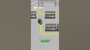 Robot Factory Simulation  Learn Faster With AI! #nvidia #artificialintelligence #ceo