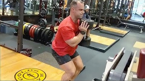 Goblet and Hack Squat Superset