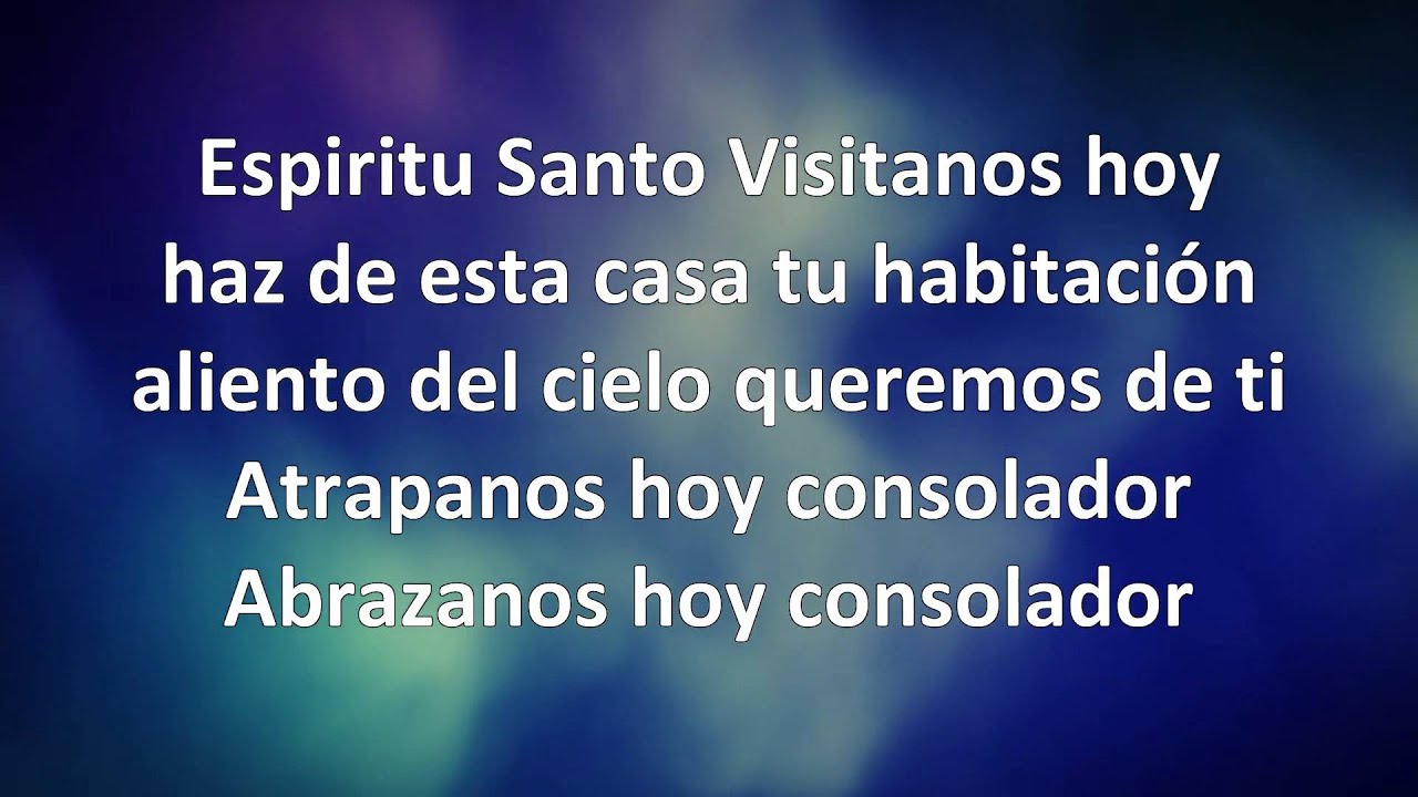 Visitanos hoy con letra - Lissette Acosta