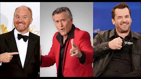 Louis CK, Jim Jefferies & Bruce Campbell