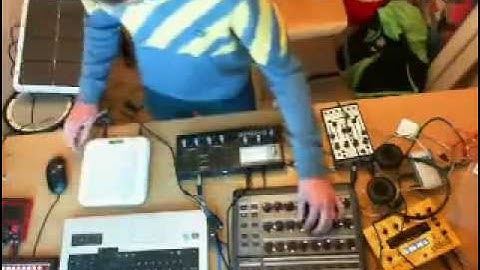 Tenori-on reggae style with Blofeld and friends