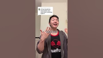 how to speak with a high pitch masculine voice #genderaffirming #ftm