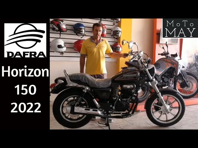 Dafra Horizon 150 - Preco, Ficha Tecnica, Consumo, Fotos e Video