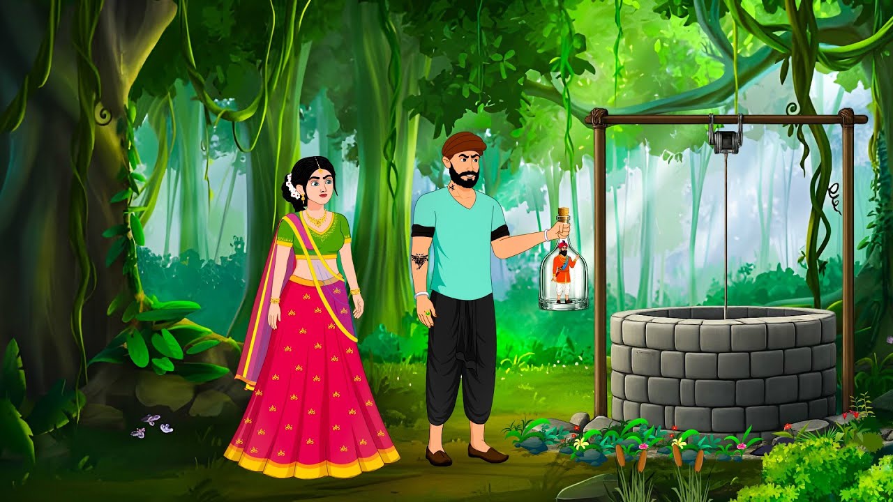 जादूगर का षडयंत्र और जादुई कुएँ का रहस्य || Hindi kahani | jaadui kahani | cartoon story | kahani