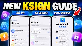 NEW KSign Method Install | Sideload IPA Files on iOS No Computer