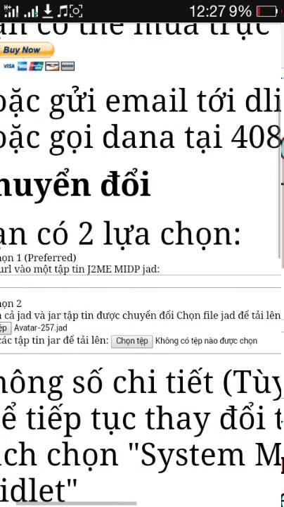 Cách chuyển file jad thành apk trên wep - YouTube