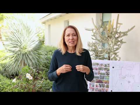 Nature's Dream landscape designer explaining the custom landscape design process