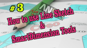Learn SolidWorks Line Sketch and Smart Dimension Tool | Tutorial Engineer #3