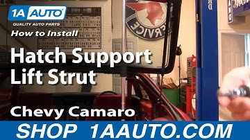 How To Replace Rear Hatch Support Struts 82-92 Chevy Camaro