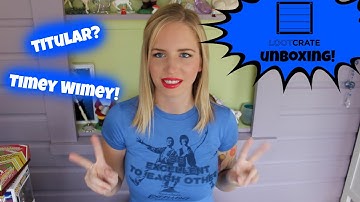 October Loot Crate Unboxing! Time