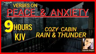 Bible Verses For Sleep With Rain | Bible For Sleep with Female Voice | 9 HOURS Peaceful Scriptures