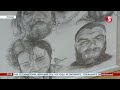 "Надихнула мене "Пташка", її спів": художниця з Луцька малює портрети захисників Маріуполя