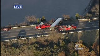 Westbound Side Of Bay Bridge Closed Due To Overturned Tractor-Trailer