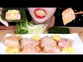 ASMR 🌝 핑크빛 노랑가오리애는 맛없을까 Stingray Liver MUKBANG