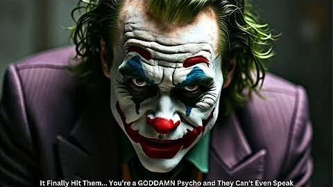 It Finally Hit Them... You’re a GODDAMN Psycho and They Can’t Even Speak -Joker Speech (Powerful)