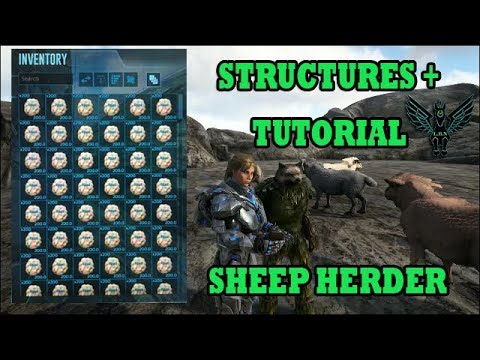 Ark Survival Evolved Structures Plus Tutorial Sheep Herder Youtube