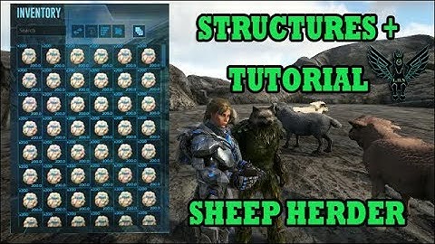 Ark: Survival Evolved - Structures Plus Tutorial - Sheep Herder