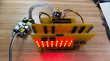 Mark-8 Minicomputer Build - Output Board