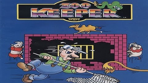 Atari VCS/2600 Zoo Keeper prototype audio and video