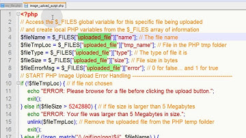 04. Build a PHP File Upload Application Enable Working With Images On the Fly