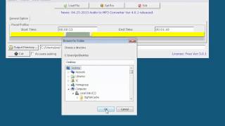 Trying out Free Audio Cutter screenshot 3