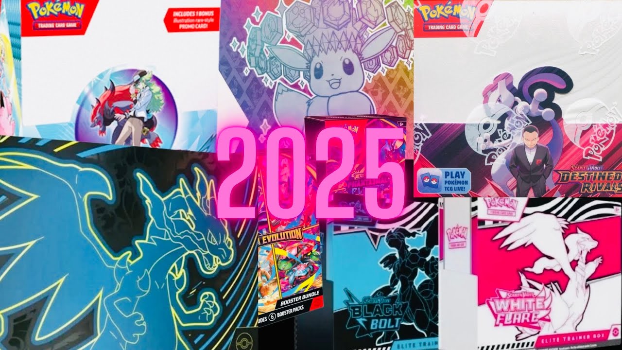 Opening ALL 2025 Pokemon Sets! (Compilation!)￼