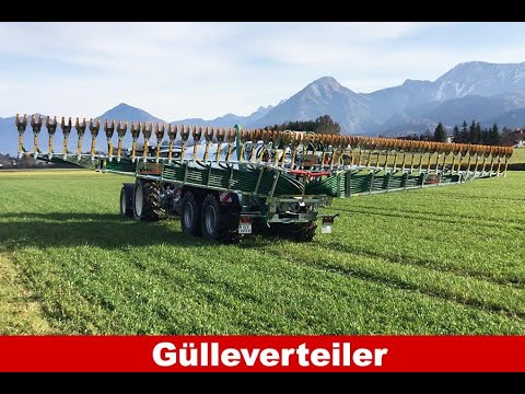 Schleppschuhverteiler bodennahe Gülleausbringung