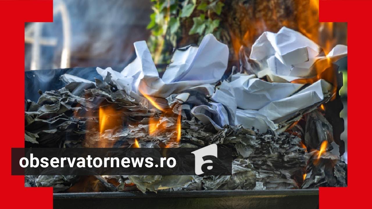Anchetă la Ploieşti, după ce mii de dosare ale Poliţiei au fost arse ilegal