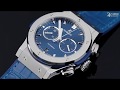 HUBLOT CLASSIC FUSION BLUE CHRONOGRAPH TITANIUM 42MM