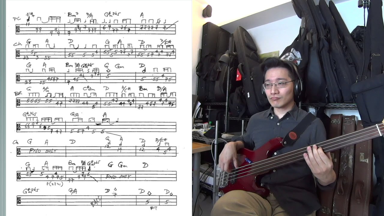 說散就散 JC - Bass Tab - David Ma