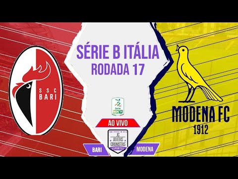 Futebol no JC: Bari 4 x 1 Modena, Série B Itália, 17ª Rodada