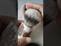 Dishi customer DIY natural antler handle HM badger hair 30mm shaving brush #shavingbrush #shave