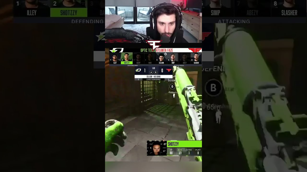 SHOTZZY S ACE VS ATL FAZE