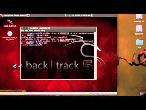 Man in the Middle Attack using SSLStrip