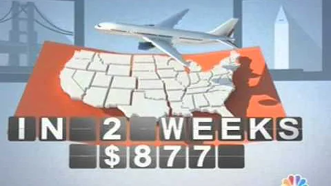 Tips on how & when to get the lowest airfare prices from nbc news.